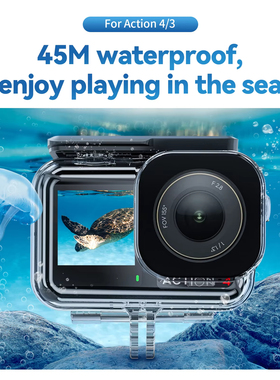 ELESIN 45M Waterproof Case For DJI OSMO Action 3 4 5 Pro