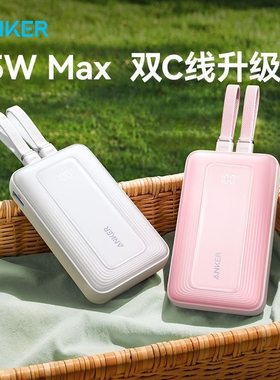 Anker Zolo 20000mAh 45W Power Bank with Type-C Cable MFI 3C