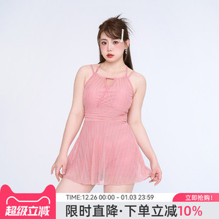 显瘦胖mm大胸绝美温泉泳衣 微胖遮肉2025新款 agliondy大码 泳衣女款