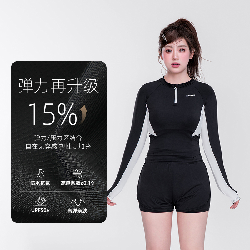 agliondy大码泳衣女泡温泉胖mm遮肉游泳馆专用2025新款微胖显瘦