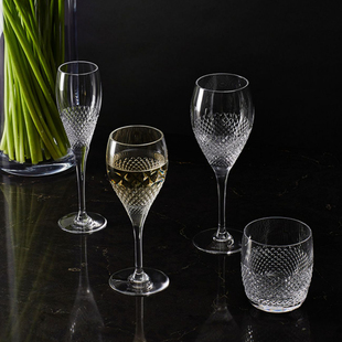 WEDGWOOD王薇薇晶钻系列颜值红酒杯香槟杯高脚杯/对杯 威士忌酒杯