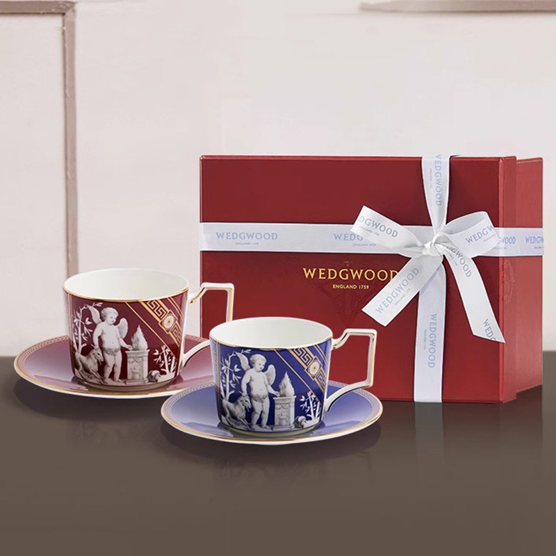 WEDGWOOD文艺复兴系列杯碟套装