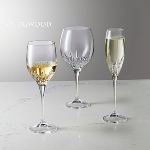 WEDGWOOD王薇薇VeraWang公爵夫人香槟杯水晶红酒杯高脚对杯礼盒