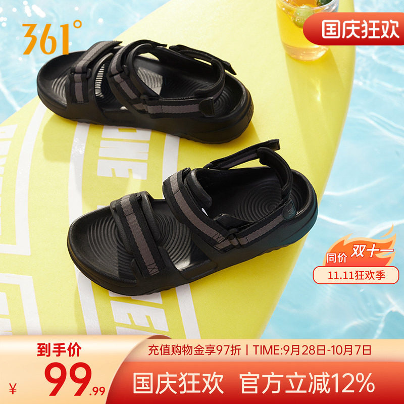 361凉鞋男拖鞋魔术贴沙滩鞋