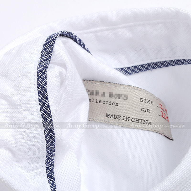 Chemise garcon ARMY GROUP à manche longue - Ref 2073161 Image 3