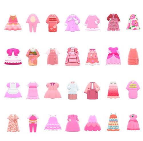 动森服饰服装裙子包包