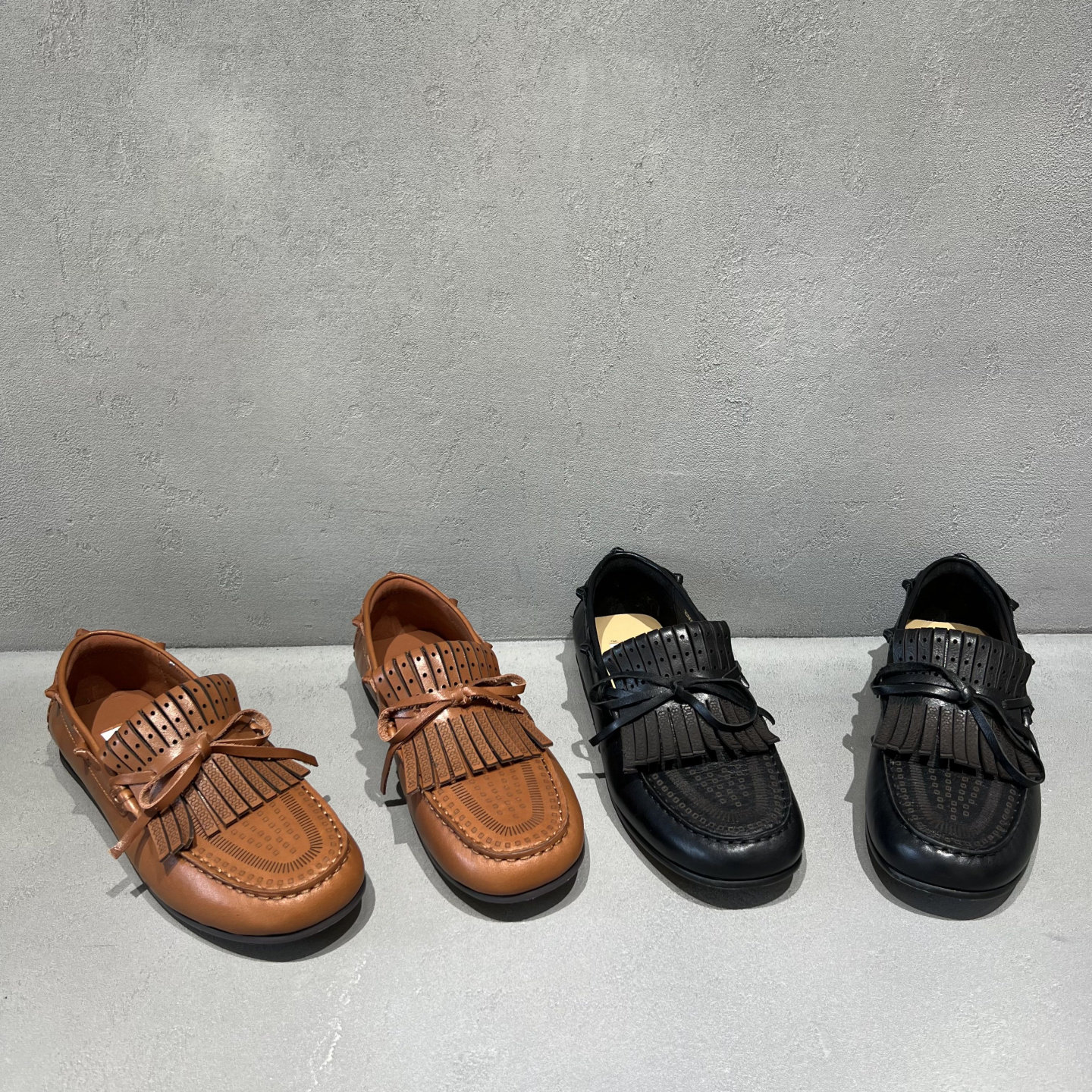 欧洲站2026春季新款欧货真皮女鞋平底一脚蹬圆头流苏豆豆鞋单鞋女,女鞋,乐福鞋（豆豆鞋）,淘宝优惠券,粉丝福利购,淘宝优惠卷