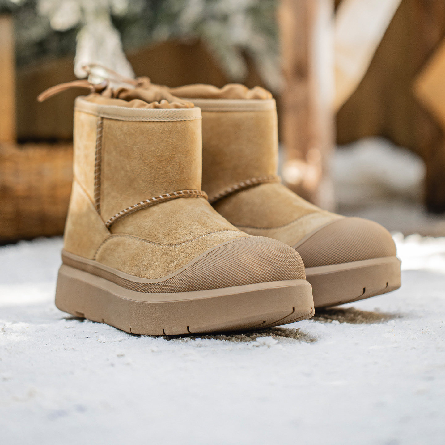 MRA高帮雪地靴男款加绒加厚防寒保暖丑萌面包鞋户外休闲棉鞋冬季,流行男鞋,时尚雪地靴,淘宝优惠券,粉丝福利购,淘宝优惠卷