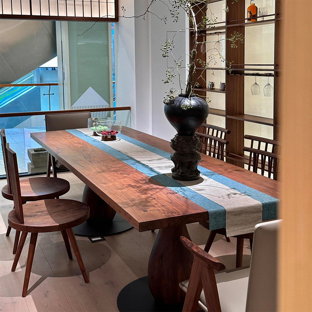 之物家具中古北美黑胡桃木餐桌