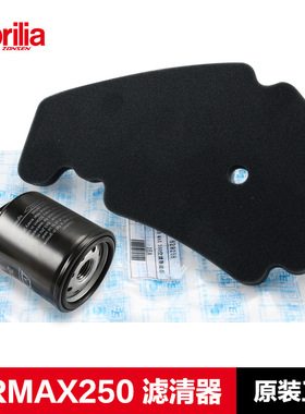 适配原厂款阿普利亚SRMAX250 300比亚乔X7机油滤芯空气滤清器空滤
