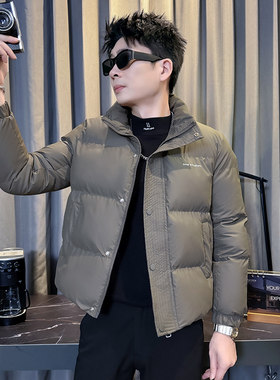冬装矮小个子小码男士155XS号棉衣加厚棉服小伙修身短款棉袄外套