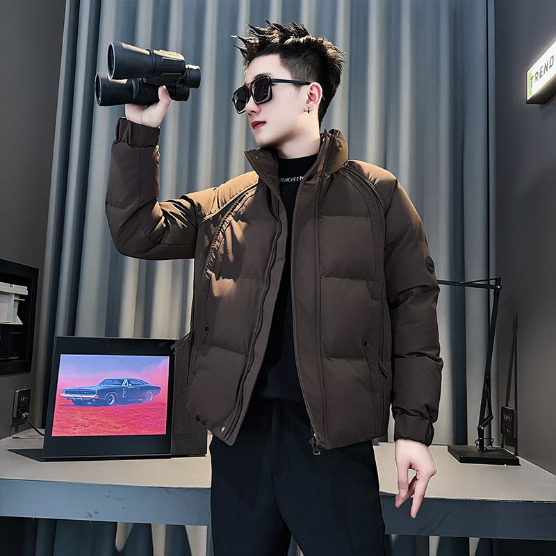 155冬季小码男装矮小个S号XS码棉袄小伙加厚保暖立领棉衣棉服外套