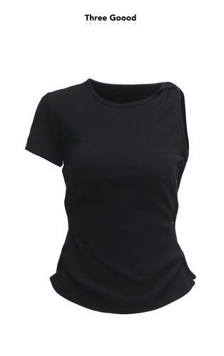 THREEGOOOD/三吉扭结半袖T恤