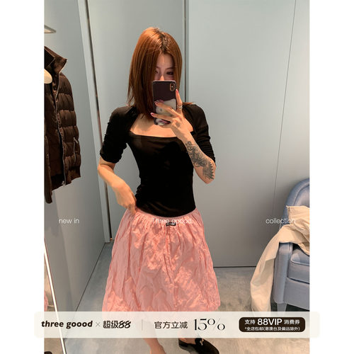 THREEGOOOD磨毛加绒针织打底衫