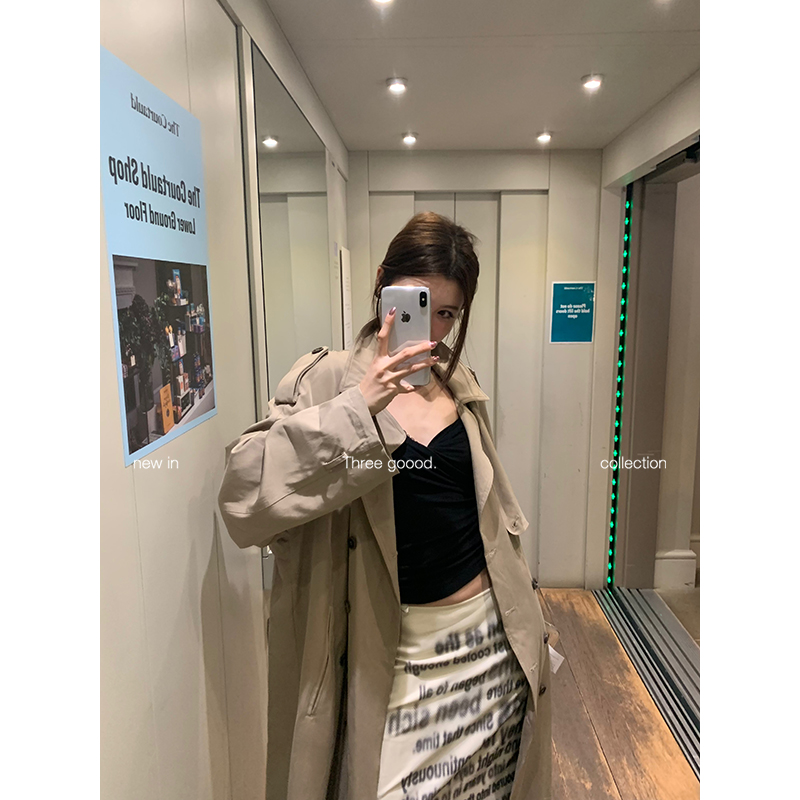 THREEGOOOD轻薄网纱半身裙