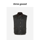 THREE 马甲羽绒服 90白鸭绒韩系工装 GOOOD殷三吉 雾岛听风