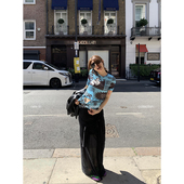 慢调巴黎 THREE GOOOD殷三吉 结构褶皱感绑带长半身裙