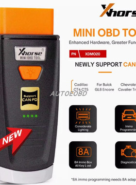跨境批发 XHORSE MINI OBD TOOL XDMO20支持CANFD IMMO MAX PRO