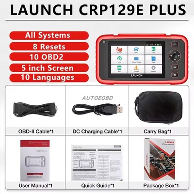 Launch X431 CRP129E Plus v2.0 Full system OBD2 Diagnostic