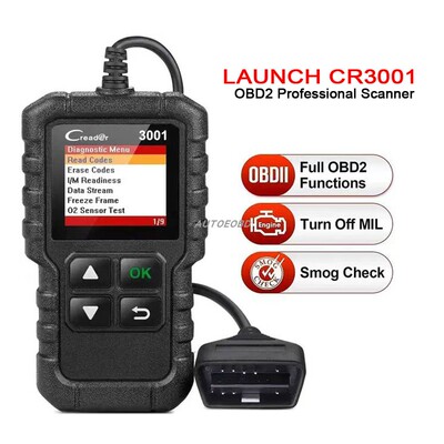 LAUNCH X431 Creader CR3001 OBDII 元征汽车全功能读码卡检测仪