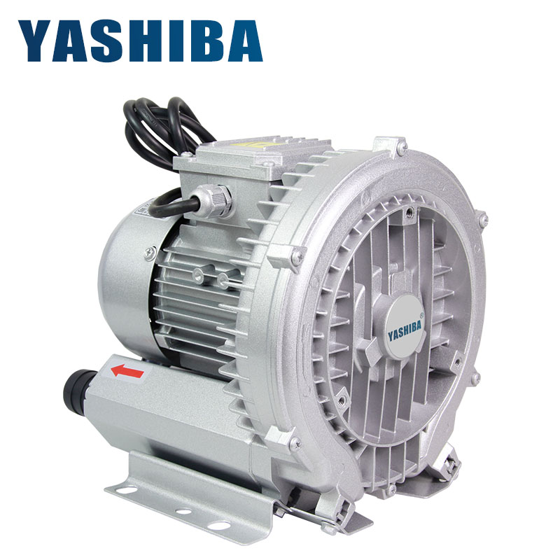 高压漩涡风机120W旋涡式气泵220V鱼塘增氧机0.12kw工业除尘吹风机