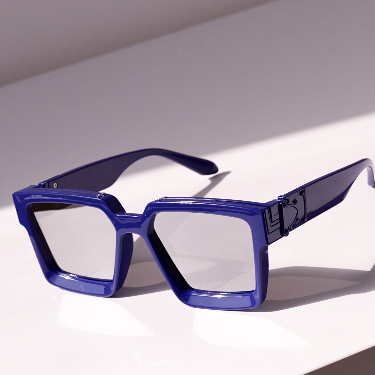 欧美太阳镜男潮牌26新款墨镜女定制夏嘉欢明星款银色反光网红眼镜