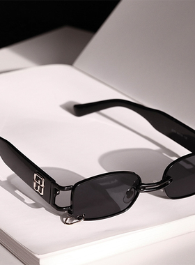 遮阳防晒金属男女方形太阳眼镜