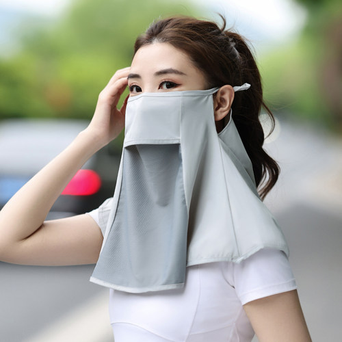 防晒面罩全脸防紫外线女款