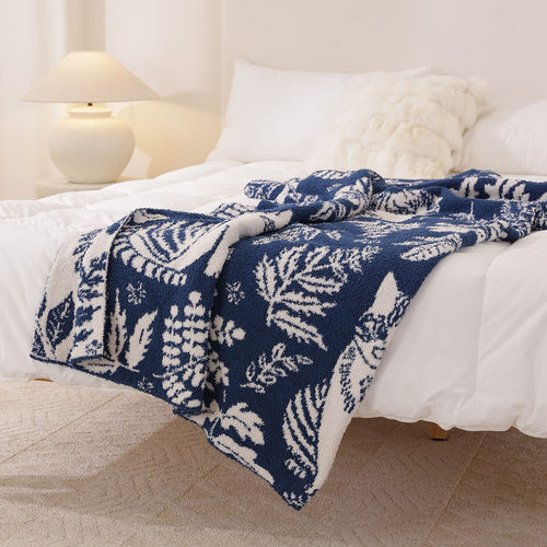 简约现代半边绒双面柔软沙发毯