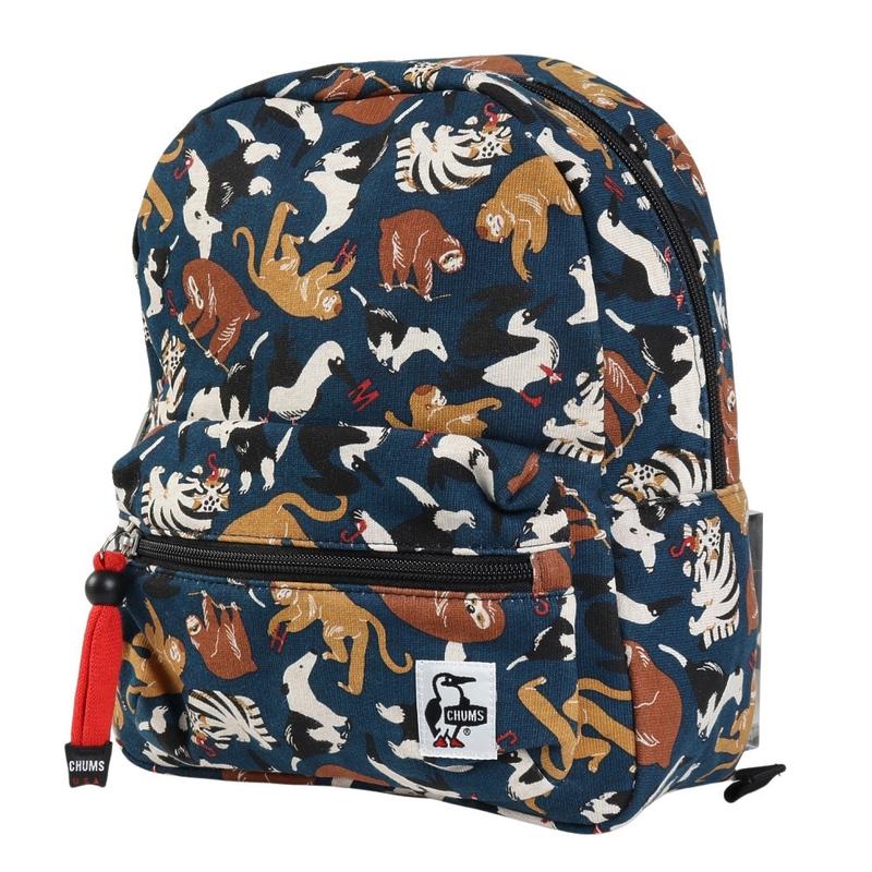 代购CHUMS男女儿童双肩包大开口设计前置拉链口袋内置姓位