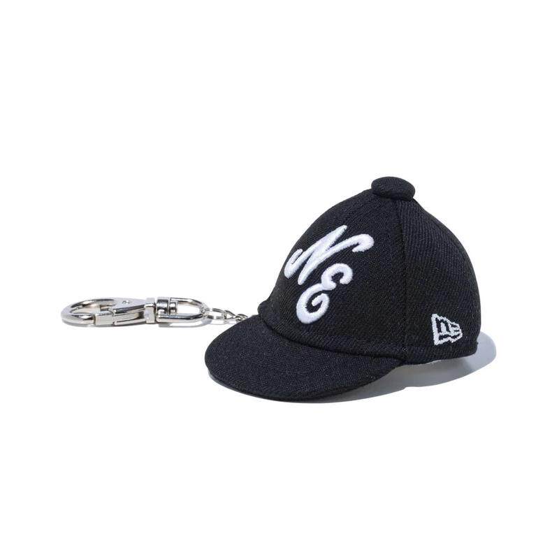 代购New Era女士帽子便携装饰棉质黑色日常出行钥匙扣潮流休闲