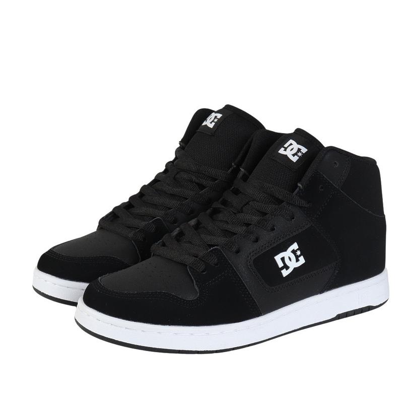 DC SHOES男士滑板鞋缓震性能足踝支撑耐磨鞋底舒适内衬黑色
