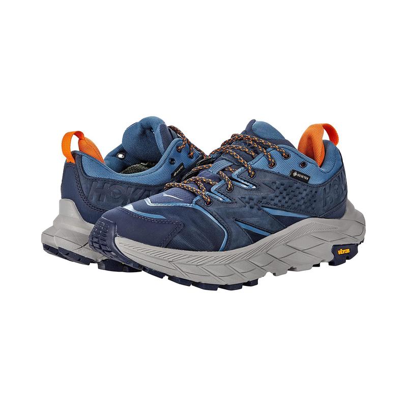 HOKA Anacapa Low GORE-TEX男子缓震耐磨登山鞋训练跑步鞋透气