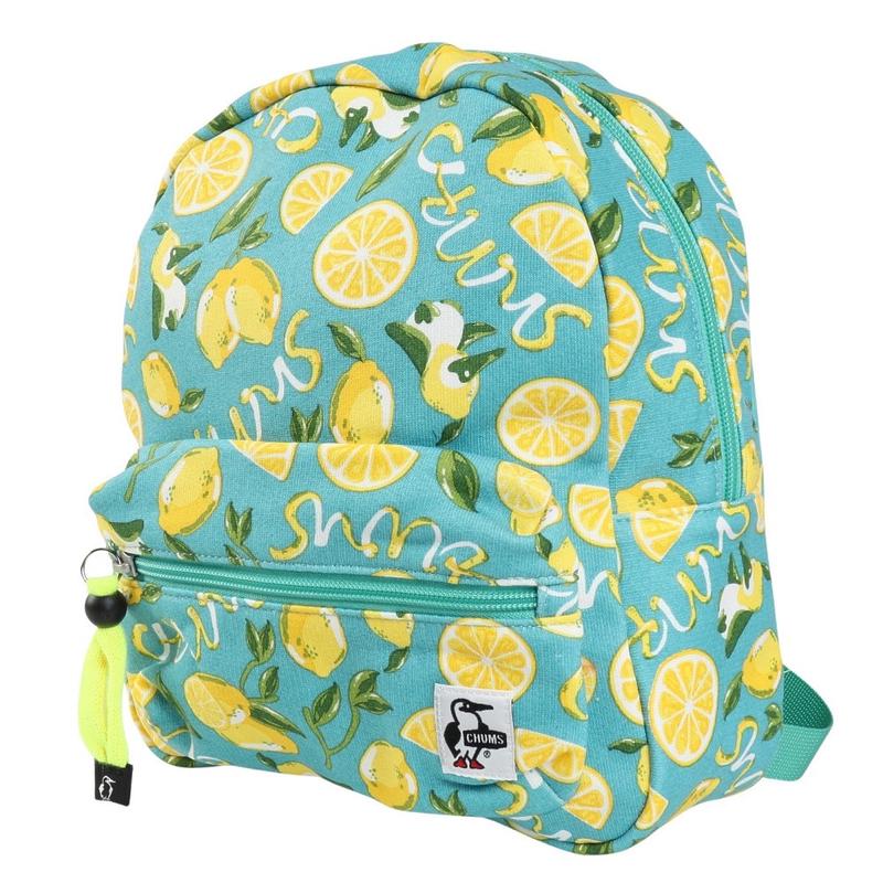 代购CHUMS男女儿童双肩包大开口设计前袋拉链内侧姓可拆胸带