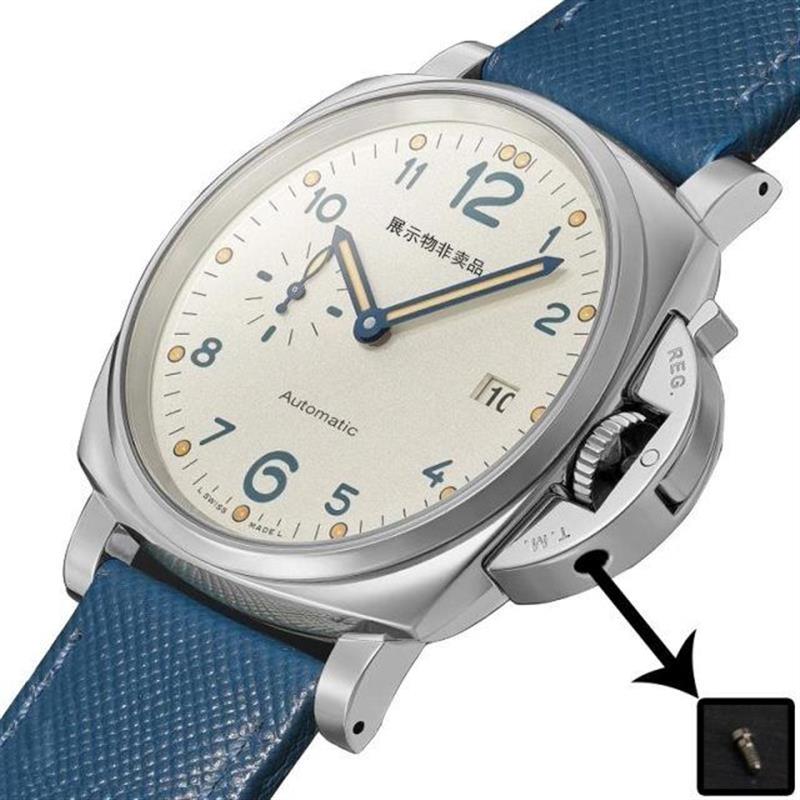 手表螺丝代用沛纳海男表PAM系列型号表把侧面耳朵护桥螺丝配件