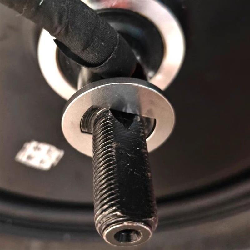 自制304不锈钢垫片适用于全顺电机轴底部台阶垫片调居中垫片轴套