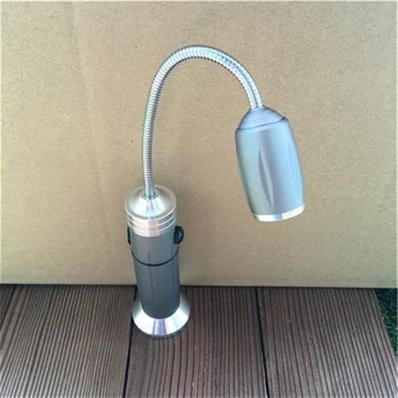 充电18650手电筒小台灯弯曲带强磁铁LED软管工作灯维修灯 强光