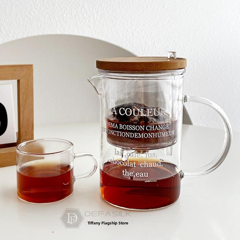 2025新款茶水分离泡茶杯家用耐高温玻璃茶壶办公室专用花茶泡茶器