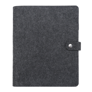 B5毛毡活页笔记本 康奈尔5r高效笔记本记事本文具方格点线网格可拆卸本子初中高中大学学生读书笔记课堂笔记