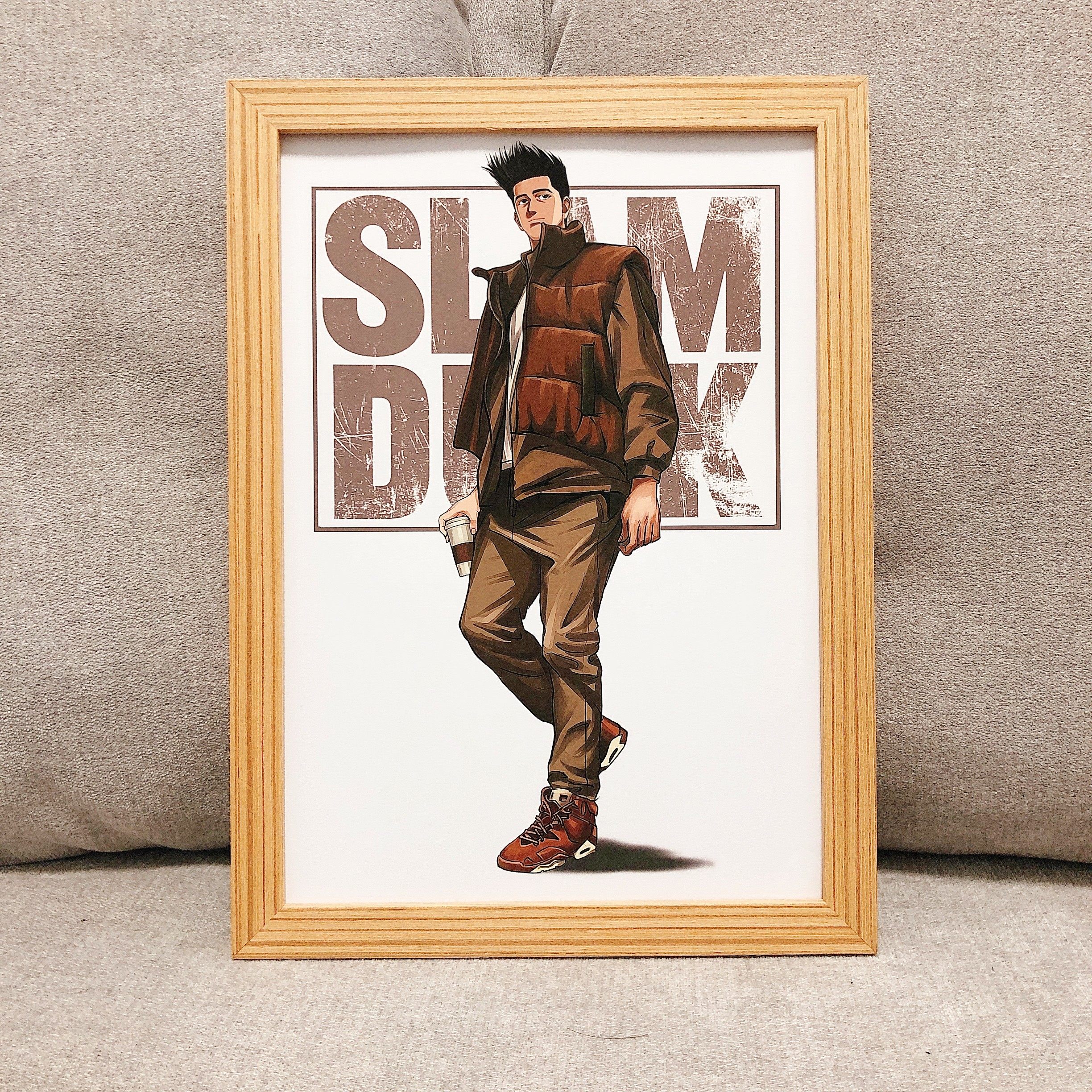 灌篮高手仙道咖啡青春现代动漫挂画落地画摆台相框海报