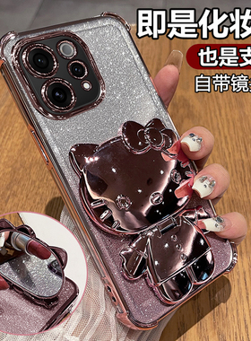 适用vivos50手机壳vivo保护s50硅胶套V2528A带镜头膜全包气囊防摔透明软vovis支架镜子vos女viv0新款可爱卡通