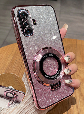 适用于红米K40游戏增强版手机壳小米K4O保护硅胶套全包防摔redmik透明软加强Gaming男女redmi带支架k创意超薄