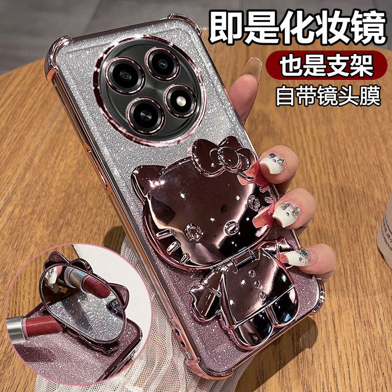 适用oppoA2pro手机壳oppo保护A2por硅胶套5G带镜头膜全包PJG110防摔opa透明软壳新款女oppopjg支架曲面屏可爱