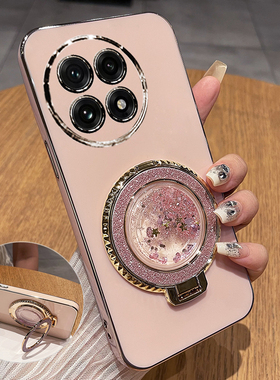 适用一加ace5手机壳1加aec5pro保护硅胶套PKG110镜头全包oppo防摔oneplus软壳PKR女por5新款流沙带支架高级感