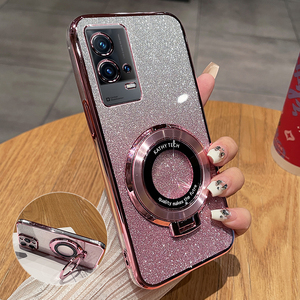 适用vivoiqoo8手机壳iqoo8pro保护vivo硅胶套全包防摔V2136A透明icoo爱酷iq8软iq008新款por男女带支架高级感