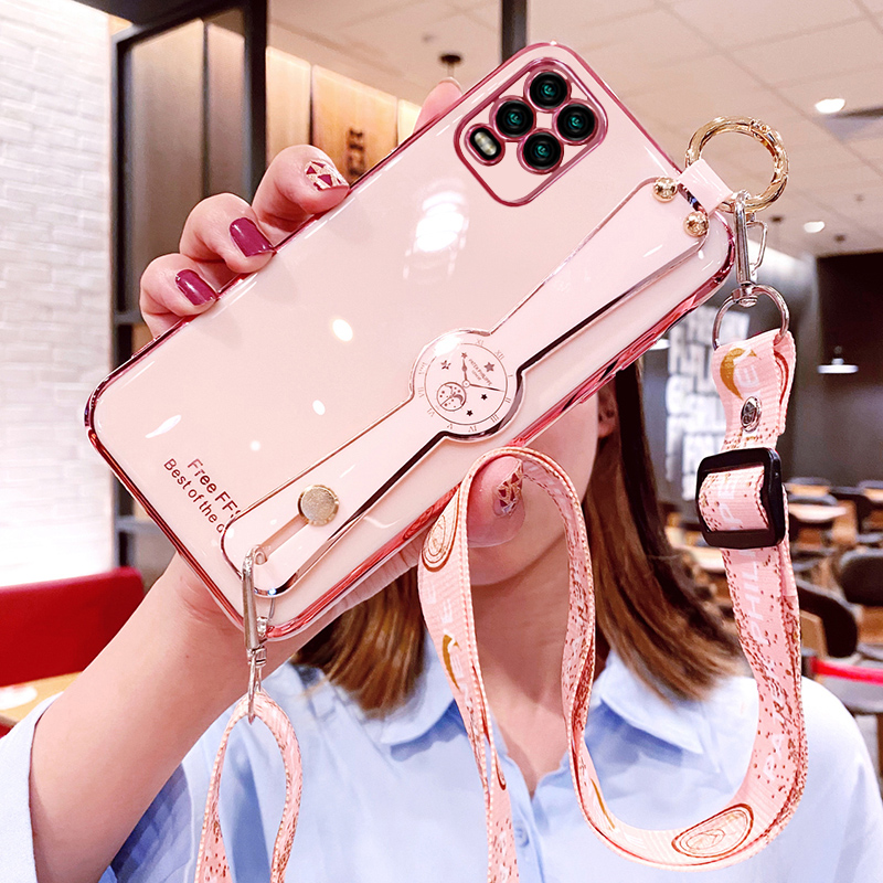 时尚创意腕带★带斜挎挂绳★轻奢电镀金边