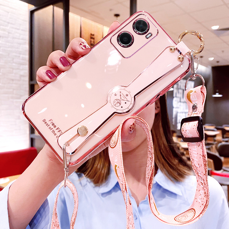 OPPOA36软胶腕带斜挎挂绳保护套