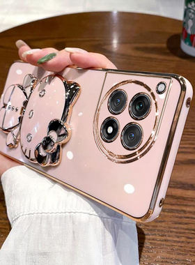 适用适用一加ace3手机壳1加aec3保护硅胶套PJE110全包防摔oppo软壳oppopje带镜子oneplusace支架女十新款可爱