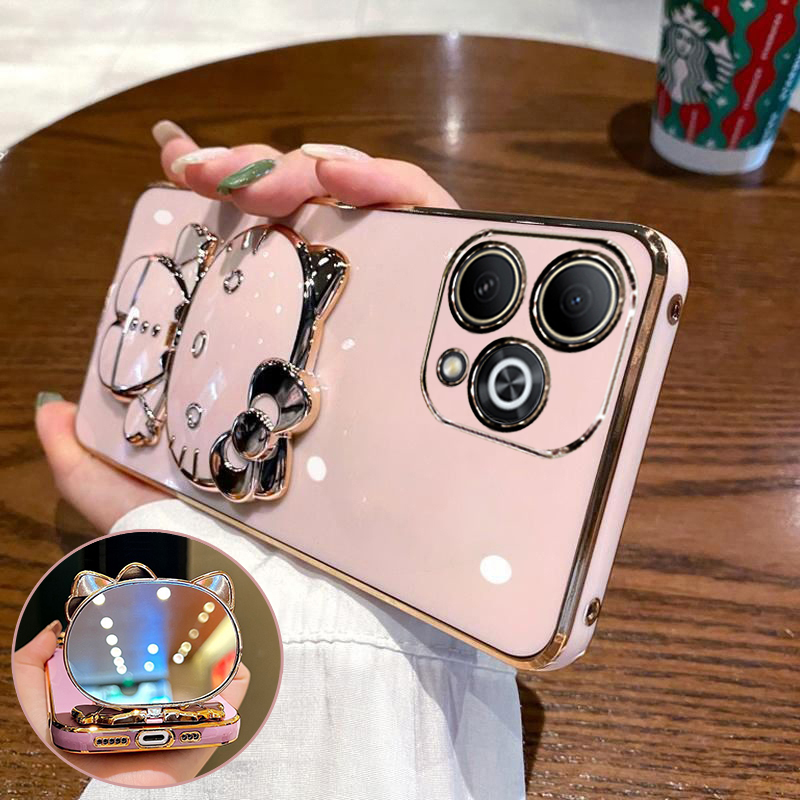 华为hi畅享80pro带支架镜子猫壳