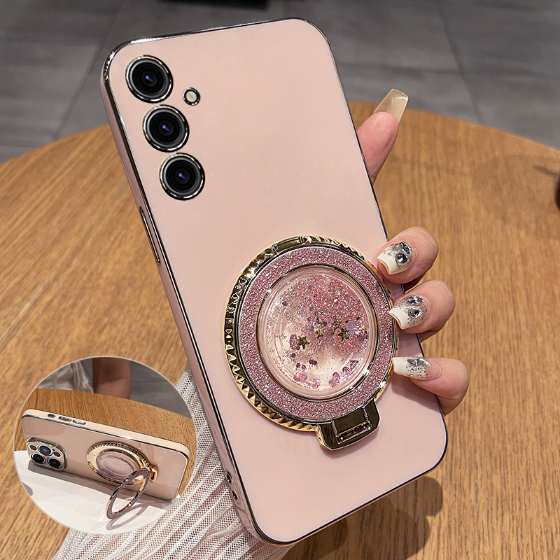 适用三星A55手机壳A54保护5G硅胶套A5460全包5560防摔galaxya软壳A555g女A545g带支架原装啊samsunga新款流沙